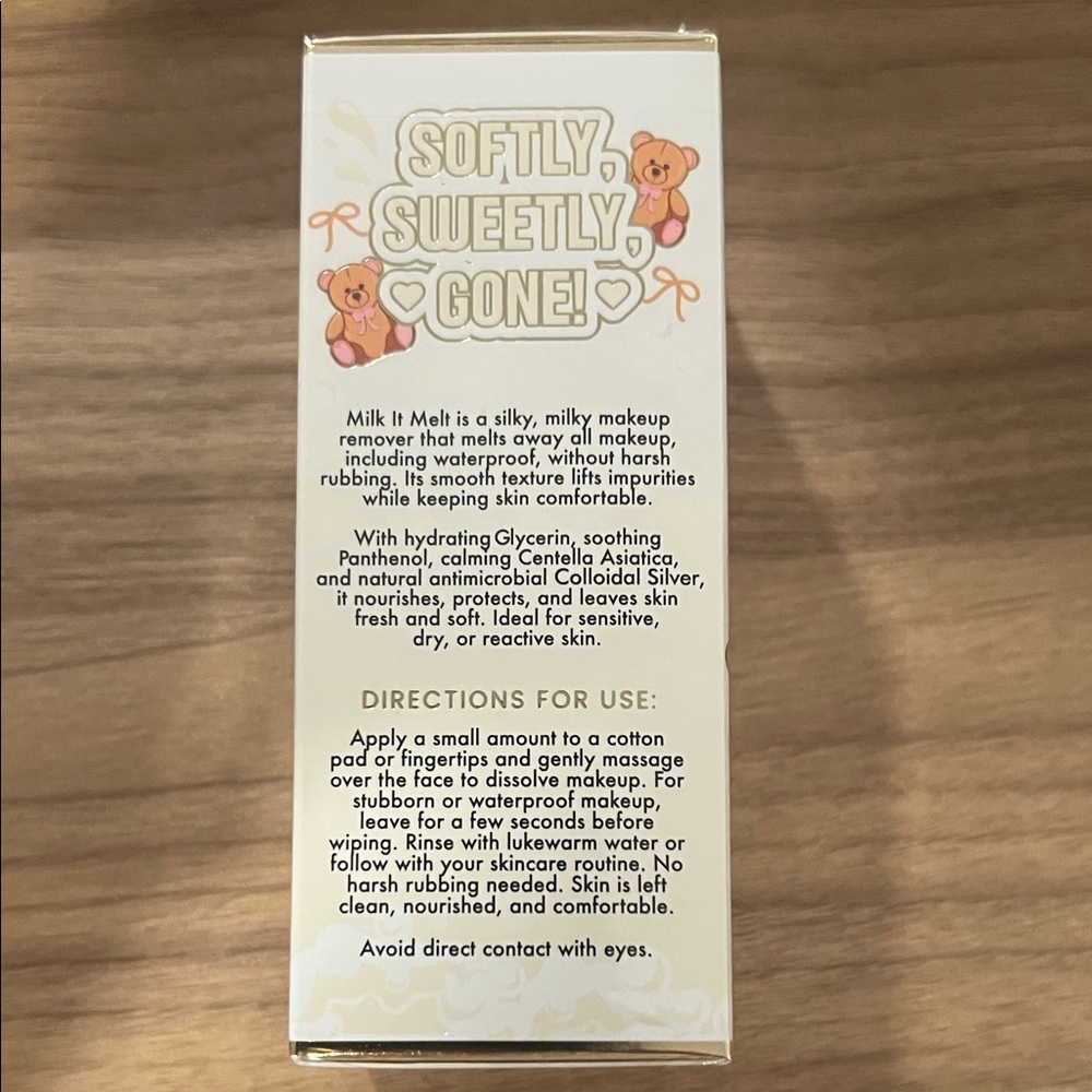 PLouise Milk It Melt Makeup Remover in Coconut Cake